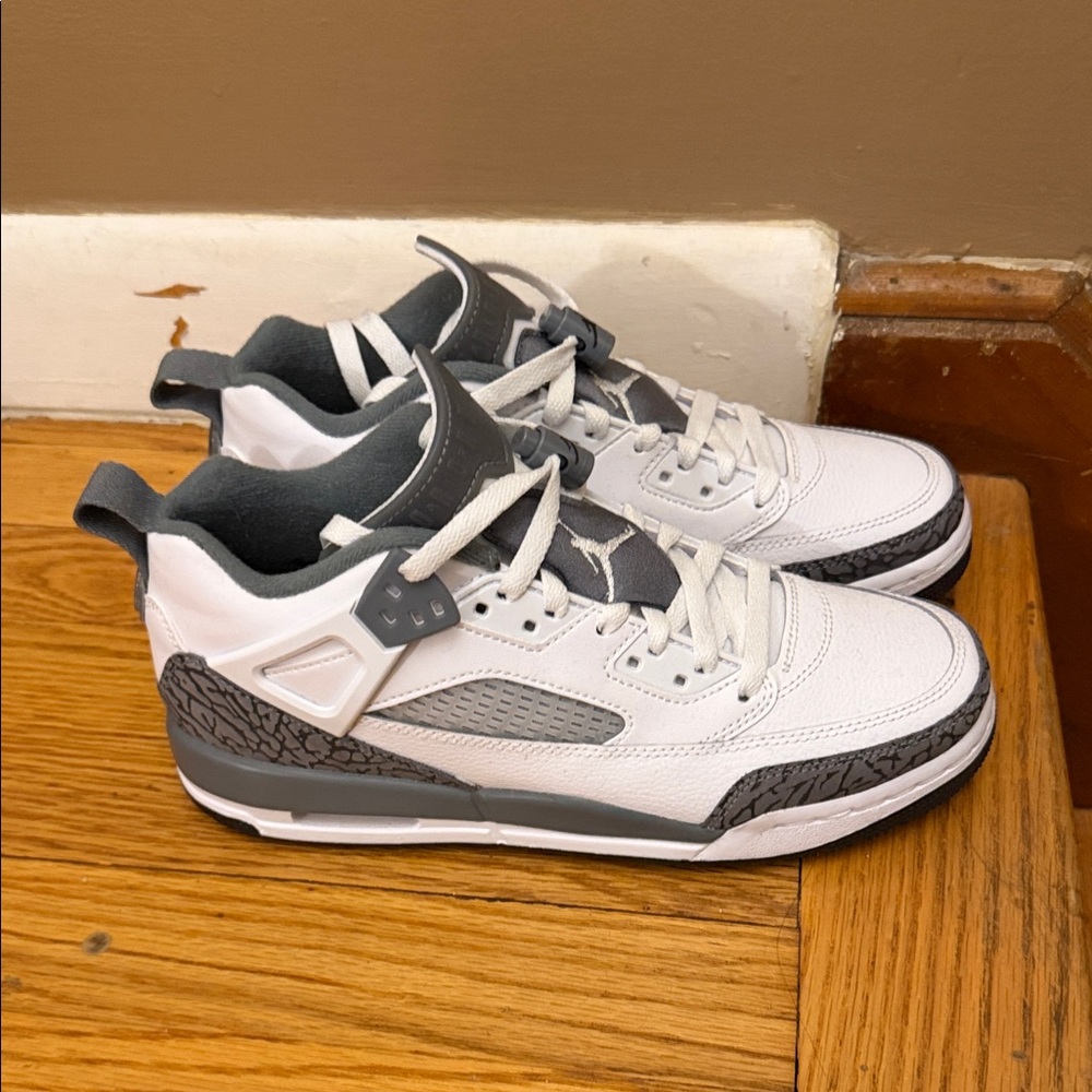 Jordan Kids Sneakers White and Gray